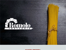 Tablet Screenshot of pizzeriaromolo.com